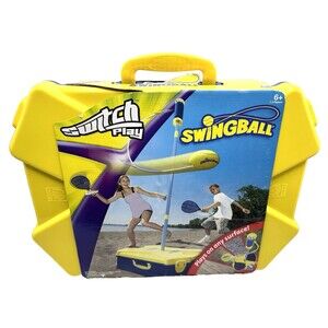 Swingball Classic Swingball Portable Tetherball Tennis Set Blue Yellow -NEW